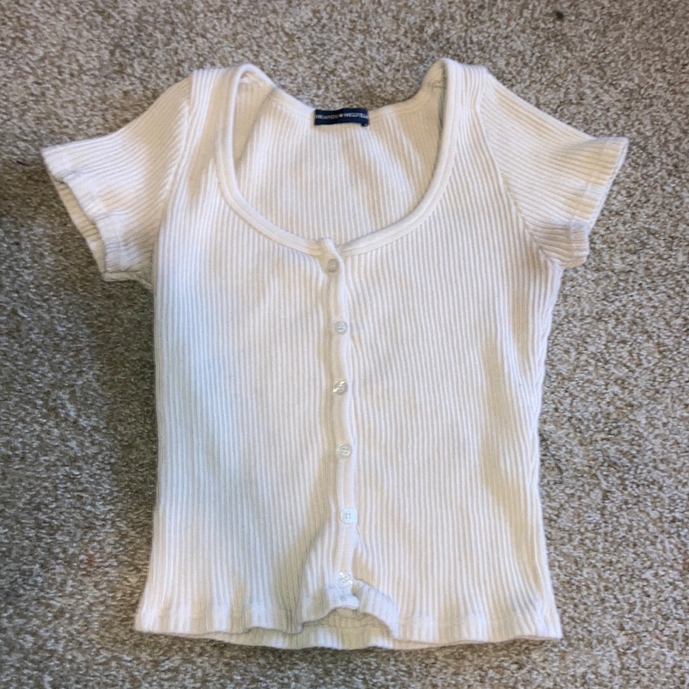 Cream colored button up